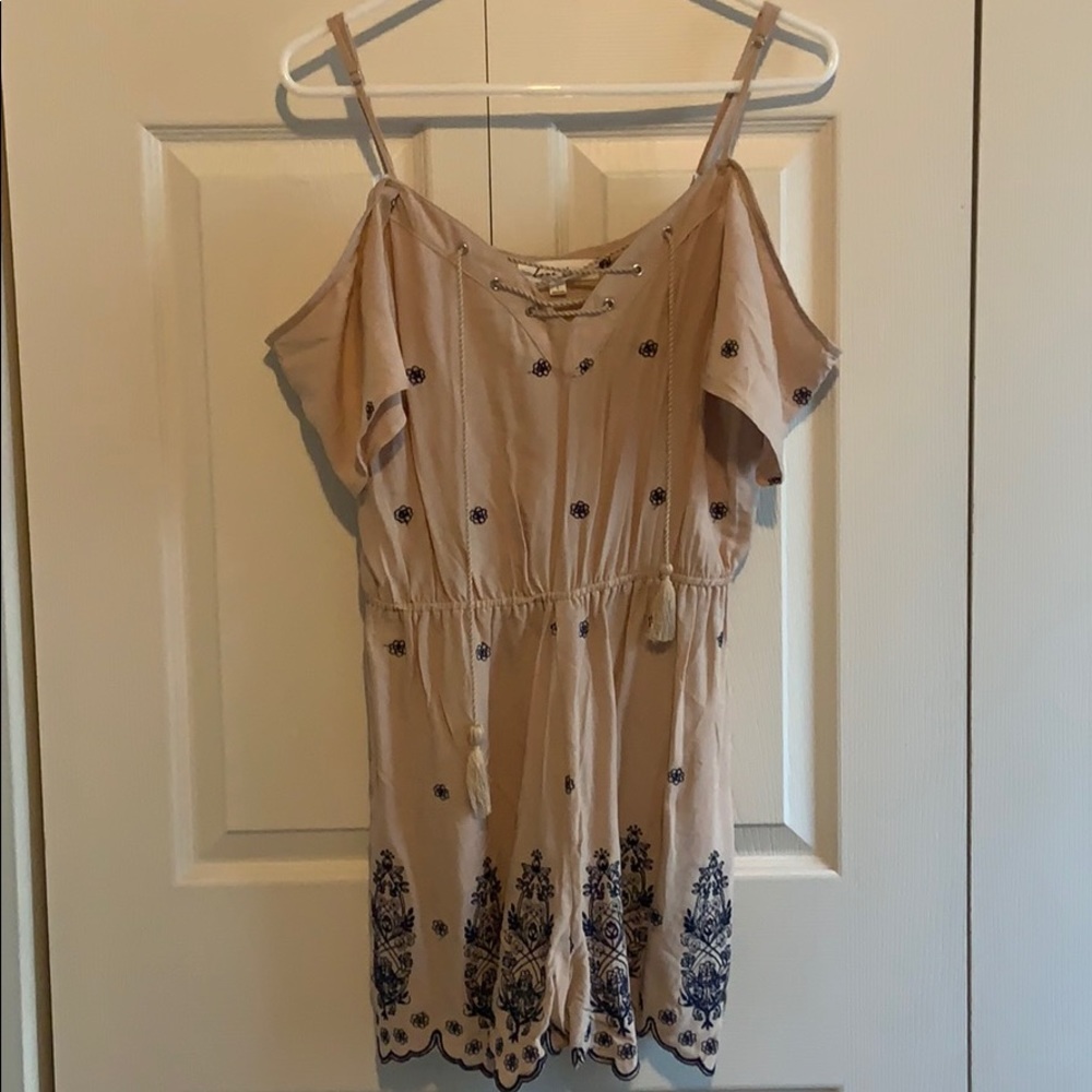 NWOT Cold-Shoulder Romper